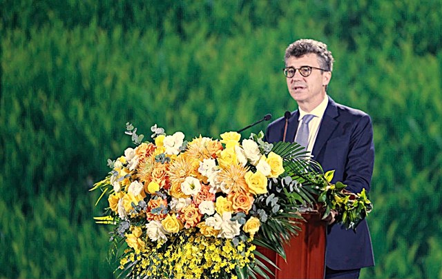 &Ocirc;ng Jonathan Wallace Baker, Trưởng Đại diện Văn ph&ograve;ng UNESCO tại Việt Nam ph&aacute;t biểu tại chương tr&igrave;nh