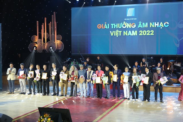 Trao giải thưởng &Acirc;m nhạc Hội Nhạc sĩ Việt Nam năm 2022
