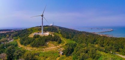 Trạm điện gió công suất 800KW trên đảo
