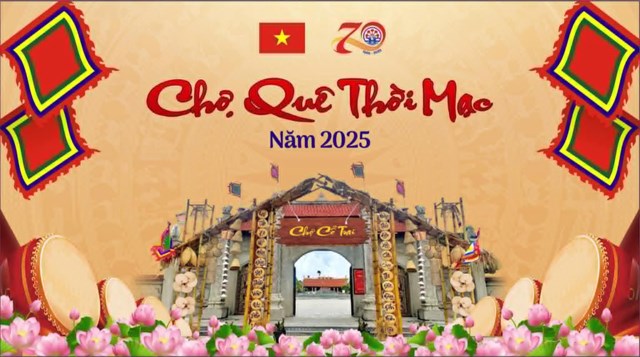 Chợ quê thời Mạc, nét đẹp văn hóa vùng Dương Kinh xưa