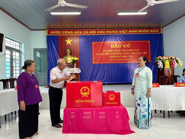 Không khí bầu cử sôi nổi tại các xã Nhơn Trạch, Đại Phước và Phước An - Ảnh 2