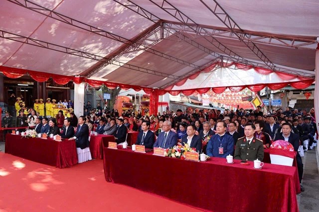 Sôi động Hội tranh đầu pháo Kỳ Lừa năm 2026 - Ảnh 1