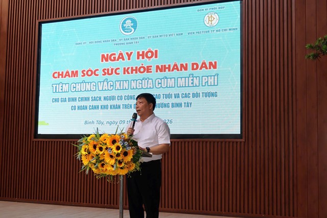 PGS.TS.BSCKII Nguyễn Vũ Trung, Đại biểu Quốc hội kh&oacute;a XVI, Viện trưởng Viện Pasteur TP Hồ Ch&iacute; Minh ph&aacute;t biểu tại chương tr&igrave;nh