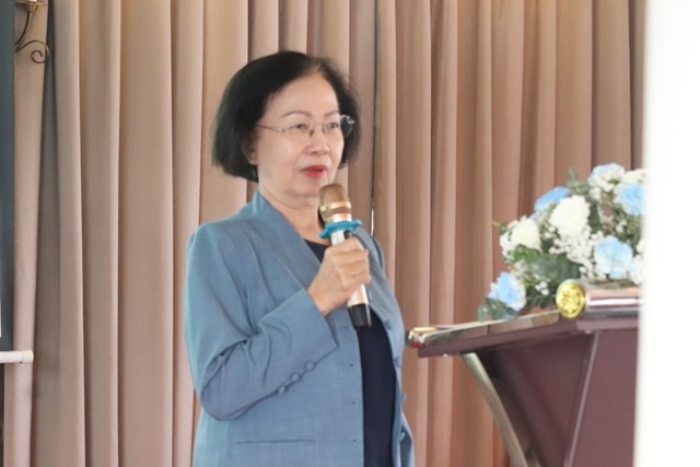 B&agrave; Nguyễn Thị Kh&aacute;nh, Chủ tịch Hiệp hội Du lịch TP Hồ Ch&iacute; Minh, khẳng định du lịch đường thủy đang trở th&agrave;nh một trong những sản phẩm đặc trưng tạo n&ecirc;n sức hấp dẫn ri&ecirc;ng cho điểm đến TP Hồ Ch&iacute; Minh. Ảnh L&ecirc; Mận