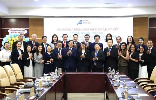 Viện Pasteur và Đại học Quốc gia TP.HCM hợp lực phát triển khoa học sức khỏe vì cộng đồng - Ảnh 1