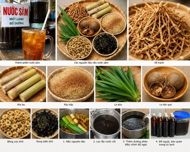 Nước sâm - thức uống bình dân giữ vị ngọt mát giữa nhịp sống đô thị - Ảnh 1