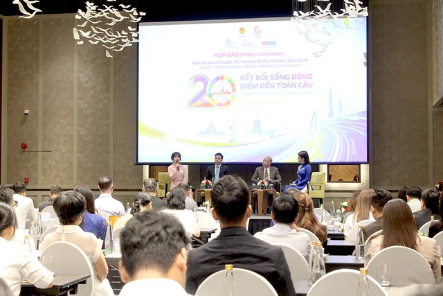 Sở Du lịch đ&atilde; họp b&aacute;o c&ocirc;ng bố Hội chợ Du lịch Quốc tế TP. Hồ Ch&iacute; Minh (ITE HCMC) lần thứ 20 năm 2026 với chủ đề &ldquo;Kết nối sống động - Điểm đến to&agrave;n cầu&rdquo;.