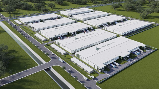 Phối cảnh dự &aacute;n &ldquo;KCN S&oacute;ng Thần 3&rdquo; với quy m&ocirc; 21,9 ha, dự kiến cung cấp hơn 130.000 m&sup2; diện t&iacute;ch kho xưởng chất lượng cao, đạt ti&ecirc;u chuẩn LEED về c&ocirc;ng tr&igrave;nh xanh, bền vững.