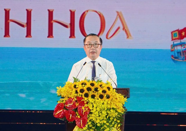 &Ocirc;ng Trần Thế Thuận, Gi&aacute;m đốc Sở VH-TT TP.HCM ph&aacute;t biểu khai mạc Lễ hội Nghinh &Ocirc;ng TP.HCM năm 2026