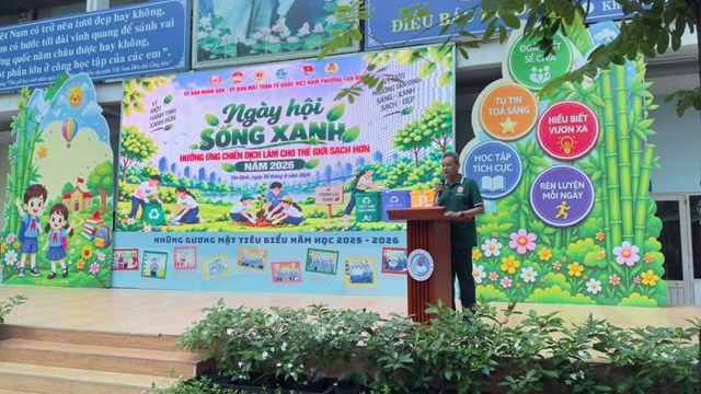 Phường T&acirc;n Định tổ chức Ng&agrave;y hội Sống xanh, hưởng ứng Chiến dịch L&agrave;m cho Thế giới sạch hơn năm 2026