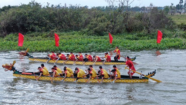 Hải Ph&#242;ng: Lễ hội Bơi trải đền, ch&#249;a Ngọ Dương - Di sản văn ho&#225; phi vật thể quốc gia - Ảnh 3