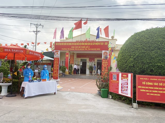 Quảng Ninh ho&#224;n th&#224;nh bầu cử ĐBQH v&#224; đại biểu HĐND c&#225;c cấp với tỷ lệ 99,95% cử tri đi bỏ phiếu - Ảnh 1