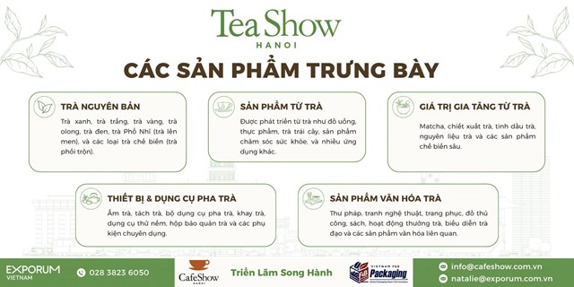 Tea Show Hanoi 2026: Điểm hẹn tái định hình vị thế trà Việt trên bản đồ F&amp;B - Ảnh 2
