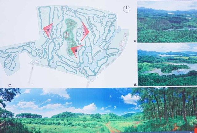 Phối cảnh tổng thể dự &aacute;n S&acirc;n golf Đ&ocirc;ng Triều.