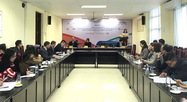 Quang cảnh buổi giới thiệu Hội chợ AeroExpo Hanoi &amp; Vietnam Aviation Forum 2023 &nbsp;