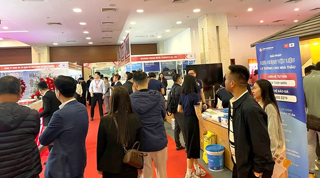 Triển l&atilde;m quốc tế Vietbuild H&agrave; Nội 2025 lần thứ nhất thu h&uacute;t sự tham gia của hơn 400 doanh nghiệp trong v&agrave; ngo&agrave;i nước &nbsp;