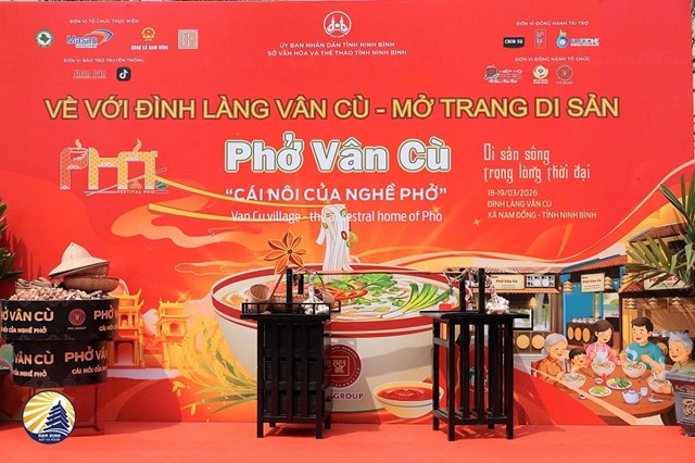 Festival Phở 2026 g&oacute;p phần t&ocirc;n vinh v&agrave; lan tỏa gi&aacute; trị di sản ẩm thực Việt Nam.