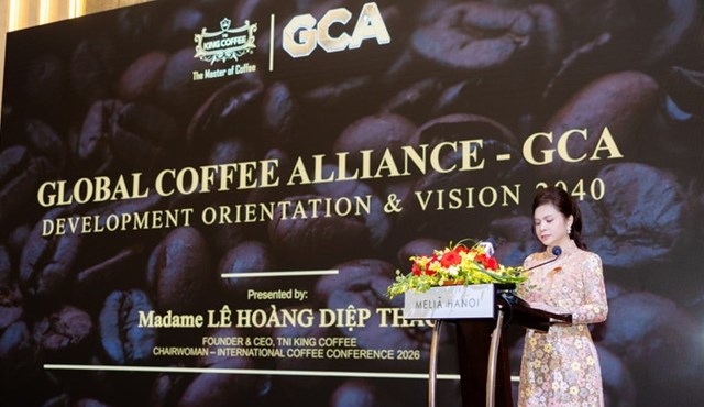 B&agrave; L&ecirc; Ho&agrave;ng Diệp Thảo - Nh&agrave; S&aacute;ng lập ki&ecirc;m Tổng gi&aacute;m đốc TNI King Coffee. &nbsp;