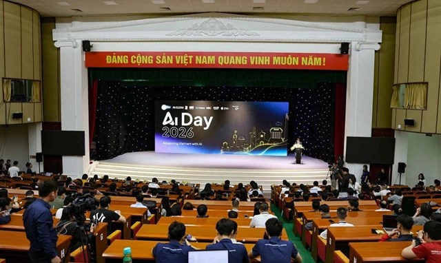 AI Day 2026 được tổ chức nhằm đồng bộ h&oacute;a tầm nh&igrave;n chiến lược, năng lực thể chế v&agrave; triển khai thực tiễn xoay quanh nguy&ecirc;n tắc &ldquo;Tr&iacute; tuệ Nh&acirc;n tạo cho mọi người&rdquo; (AI for All)