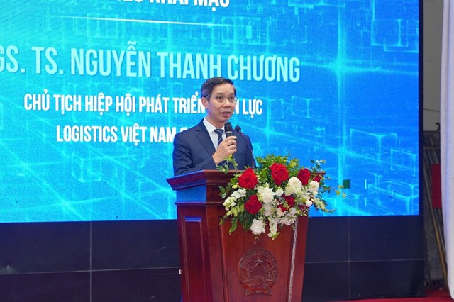 PGS.TS Nguyễn Thanh Chương &ndash; Chủ tịch Hiệp hội Ph&aacute;t triển nh&acirc;n lực Logistics Việt Nam (VALOMA) &nbsp;