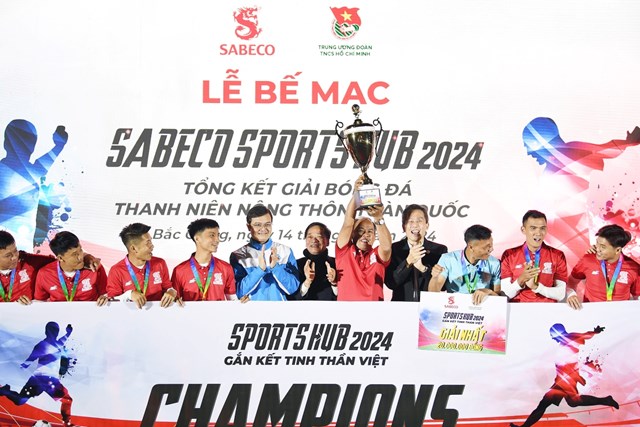 S&aacute;ng kiến &ldquo;SABECO Sports Hub&rdquo; đ&atilde; được doanh nghiệp th&agrave;nh c&ocirc;ng triển khai tới 36 tỉnh, th&agrave;nh trong năm 2024 (Nguồn: SABECO)