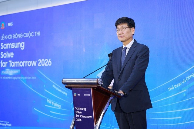 &Ocirc;ng Na Ki Hong- Tổng Gi&aacute;m đốc Samsung Việt Nam