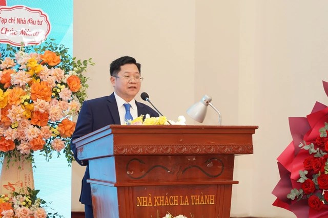 &Ocirc;ng Nguyễn Văn Chương, Tổng Bi&ecirc;n tập Tạp ch&iacute; Đồ Uống Việt Nam ph&aacute;t biểu tại buổi lễ &nbsp;