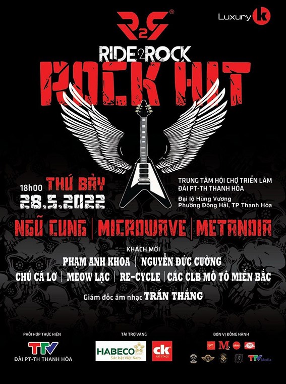 Ride2Rock - Rock Hit 2022: Nơi cảm x&#250;c trỗi dậy - Ảnh 1