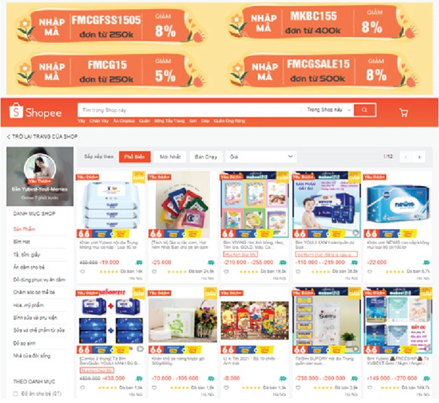 Tham gia các chương trình tặng voucher, ho&agrave;n xu c&ugrave;ng Shopee l&agrave; một trong những c&aacute;ch thức hiệu quả gi&uacute;p Maboo1212 gia tăng lượng truy cập v&agrave; chuyển đổi đơn