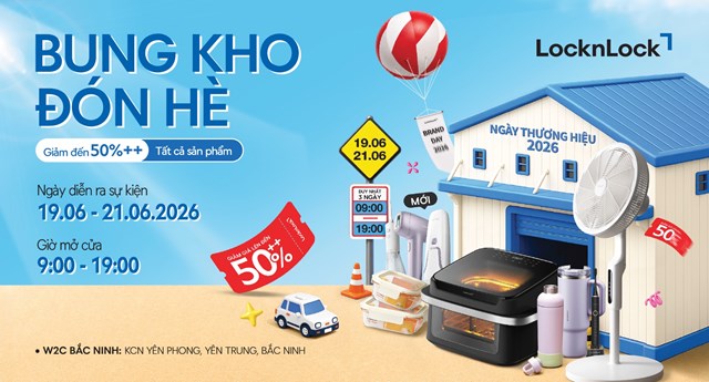 LocknLock tổ chức chương trình giảm giá quy mô lớn tại Bắc Ninh - Ảnh 1