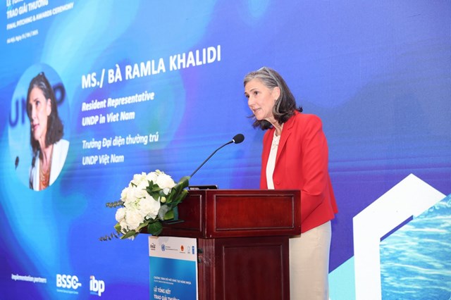B&agrave; Ramla Khalidi - Trưởng Đại diện Thường tr&uacute; UNDP tại Việt Nam