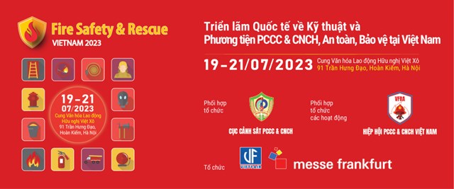 Sắp diễn ra Triển l&#227;m Quốc tế về PCCC &amp; CNCH tại Việt Nam năm 2023  - Ảnh 1