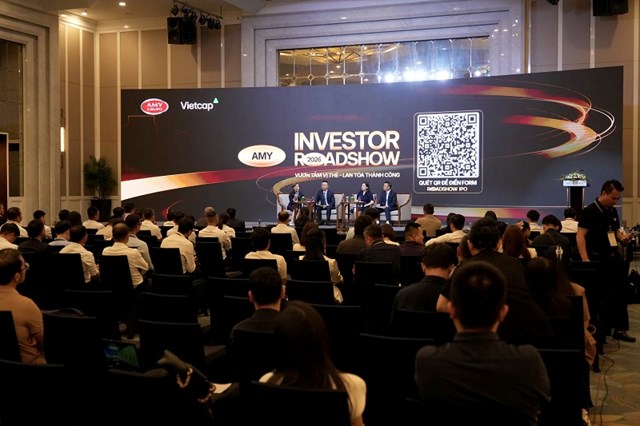 To&agrave;n cảnh &nbsp;Sự kiện AMY GRUPO INVESTOR ROADSHOW 2026&nbsp; &nbsp;