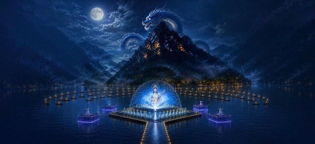 Sắp diễn ra chương trình Nghệ thuật “Long mạch Nà Hang - Huyền thoại trên mặt nước” - Ảnh 1