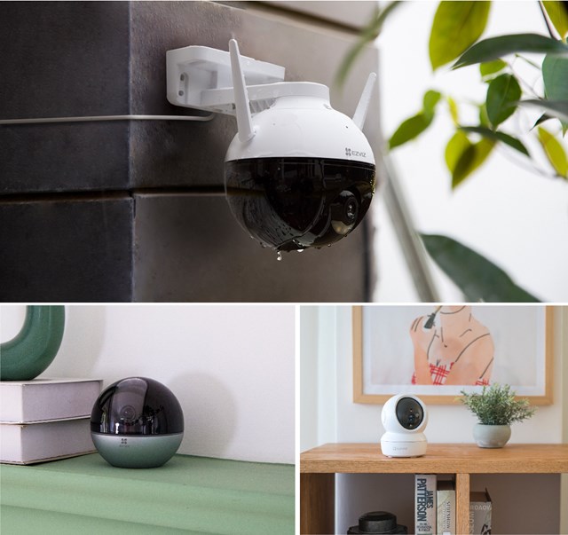 Camera quan s&aacute;t gi&uacute;p bạn biết được những g&igrave; đang trực tiếp diễn ra trong nh&agrave;.