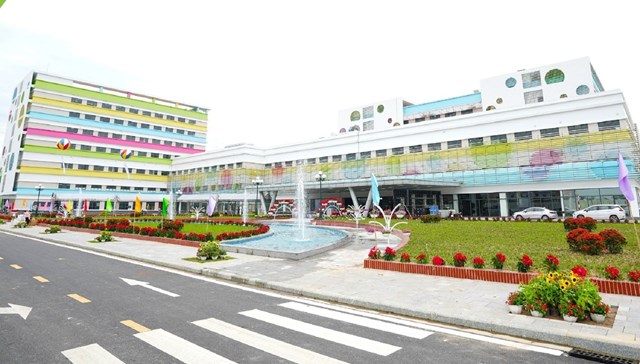 Bệnh viện Nhi Trung ương cơ sở 2 tại x&atilde; Kiều Ph&uacute; (huyện Quốc Oai cũ), Th&agrave;nh phố H&agrave; Nội &nbsp;