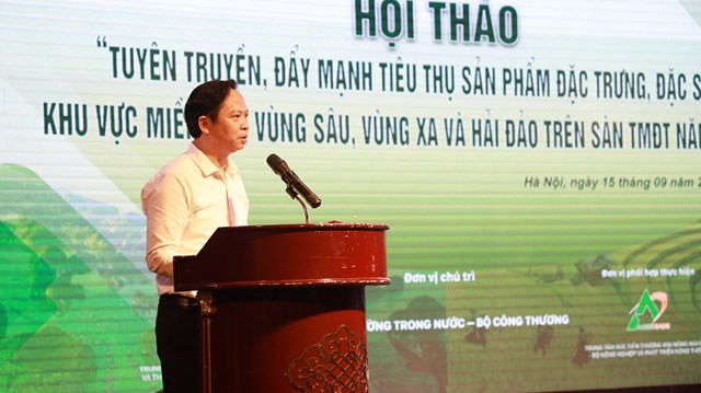 &Ocirc;ng Ho&agrave;ng Văn Dự, Ph&oacute; Gi&aacute;m đốc Trung t&acirc;m X&uacute;c tiến Thương mại N&ocirc;ng nghiệp (Bộ NN&amp;PTNT)