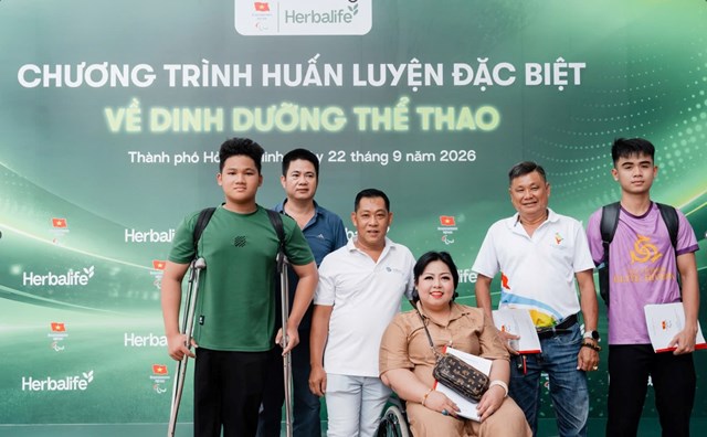 Đào tạo “Dinh dưỡng Thể thao trong Tập luyện, Thi đấu và Phục hồi” cho các huấn luyện viên và vận động viên người khuyết tật - Ảnh 1