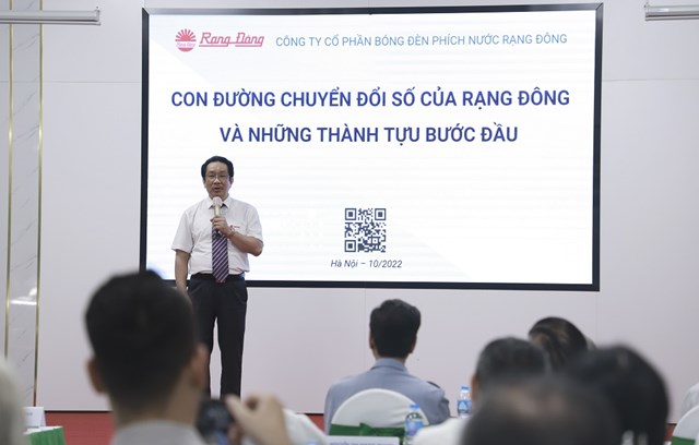 &Ocirc;ng Nguyễn Đo&agrave;n Kết - Ph&oacute; Tổng Gi&aacute;m đốc C&ocirc;ng ty CP B&oacute;ng đ&egrave;n Ph&iacute;ch nước Rạng Đ&ocirc;ng