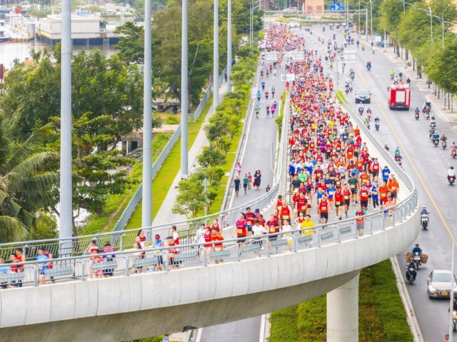 C&aacute;c vận động vi&ecirc;n dự Giải marathon quốc tế sắp tới sẽ chạy tr&ecirc;n những cung đường đẹp nhất tại TP..Hồ Ch&iacute; Minh &nbsp;