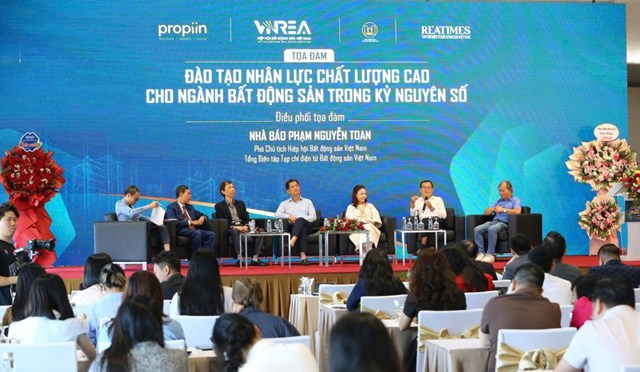 Tọa đ&agrave;m Đ&agrave;o tạo nh&acirc;n lực chất lượng cao cho ng&agrave;nh bất động sản trong kỷ nguy&ecirc;n số, ng&agrave;y 10/10 &nbsp;
