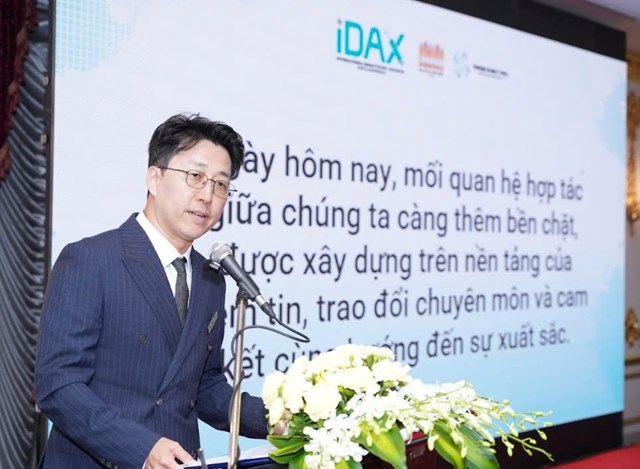 &Ocirc;ng Noh Hyun Taek &ndash; Nh&agrave; đồng s&aacute;ng lập, Ph&oacute; Chủ tịch KBIT ph&aacute;t biểu tại sự kiện &nbsp;