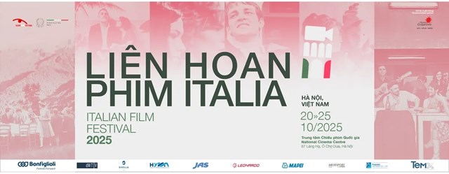 Từ ng&agrave;y 20-25/10, c&aacute;c buổi chiếu phim Li&ecirc;n hoan phim Italy 2025 sẽ bắt đầu l&uacute;c 19 giờ 30 tại Trung t&acirc;m Chiếu phim quốc gia &nbsp;