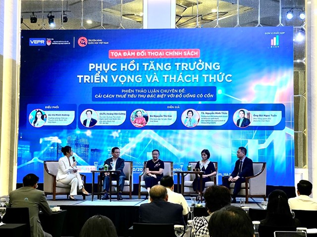 Tọa đ&agrave;m &ldquo;Đối thoại ch&iacute;nh s&aacute;ch: Phục hồi tăng trưởng &ndash; Triển vọng v&agrave; th&aacute;ch thức&rdquo; ng&agrave;y 15/10/2024 &nbsp;