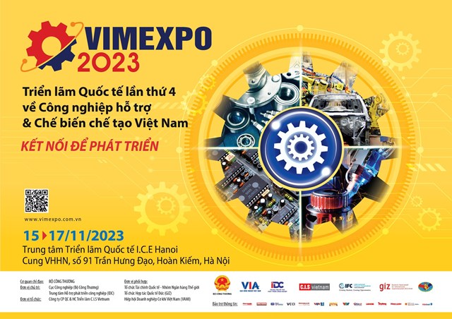 Sắp diễn ra Triển l&#227;m VIMEXPO 2023 với chủ đề “Kết nối c&#249;ng ph&#225;t triển” - Ảnh 1