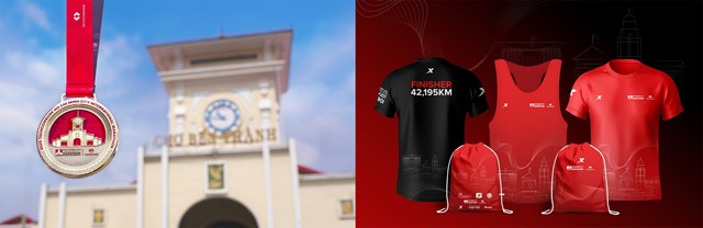 C&#244;ng bố bộ vật phẩm thi đấu Giải Marathon Quốc tế TP. Hồ Ch&#237; Minh - Ảnh 1