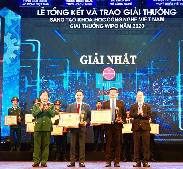 C&ocirc;ng ty Cổ phần Gạch ng&oacute;i Đất Việt nhận giải Nhất Cuộc thi s&aacute;ng tạo khoa học v&agrave; c&ocirc;ng nghệ Việt Nam năm 2020.