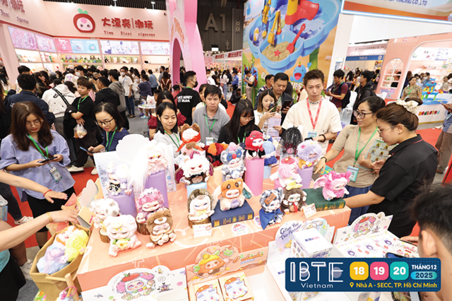 Triển l&#227;m Quốc tế Sản phẩm &amp; Đồ chơi trẻ em Việt Nam sắp mở cửa tại SECC - Ảnh 1