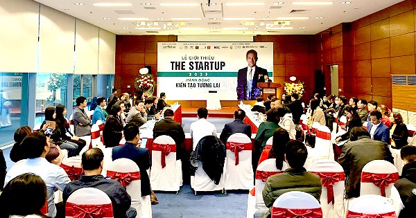 To&agrave;n cảnh Lễ giới thiệu sự kiện The Startup 2023&nbsp;