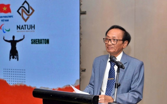 &Ocirc;ng Trần Đức Thọ - Tổng Thư k&yacute; UBPVN chia sẻ về Chuỗi giải Paranatuh Pickleball &nbsp;